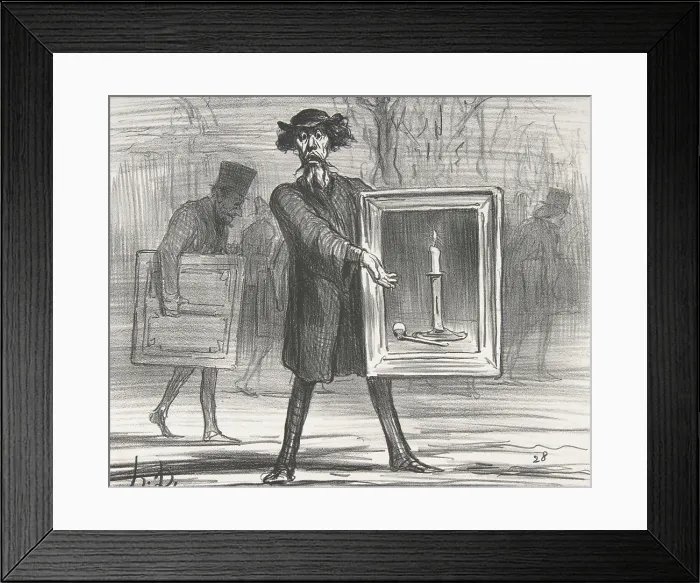 Framed Print : Ils m'ont refuse ca...les ignares!!, 1859. Creator: Honore Daumier. Ils m'ont refuse ca...les ignares!!, 1859. Creator: Honore Daumier Framed Print : Ils m'ont refuse ca...les ignares!!, 1859. Creator: Honore Daumier. Ils m'ont refuse ca...les ignares!!, 1859. Creator: Honore Daumier