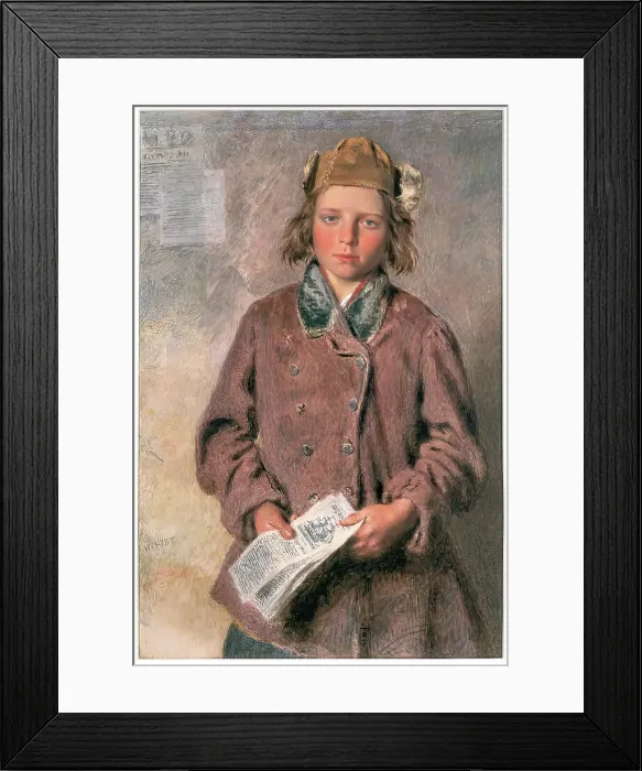 Framed Print : The Ballad Singer, 1841. Creator: William Henry Hunt