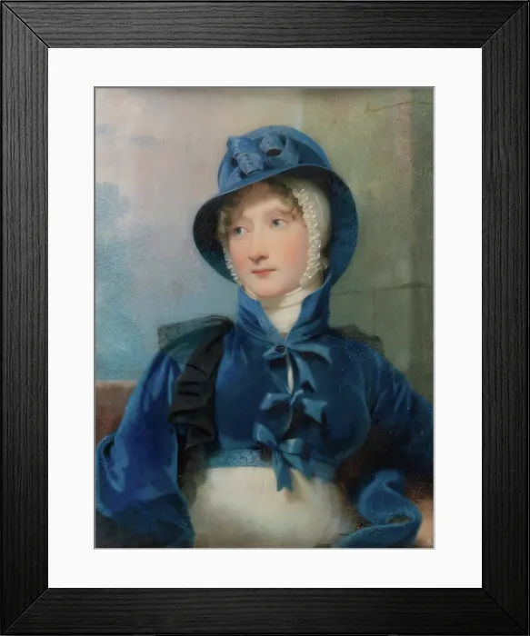 Framed Print : HRH Princess Amelia, 1807. Creator: Andrew Robertson Framed Print : HRH Princess Amelia, 1807. Creator: Andrew Robertson