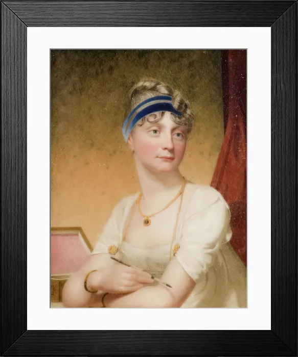 Framed Print : HRH Princess Augusta, 1807. Creator: Andrew Robertson Framed Print : HRH Princess Augusta, 1807. Creator: Andrew Robertson