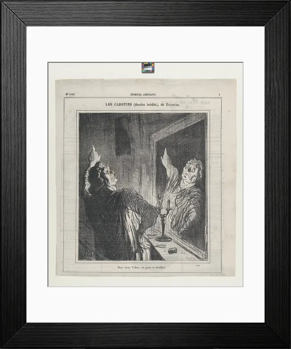 Framed Print : My old Talma, you've got another thing coming!, from The third rate actors, pu... April 27, 1878 Framed Print : My old Talma, you've got another thing coming!, from The third rate actors, pu... April 27, 1878