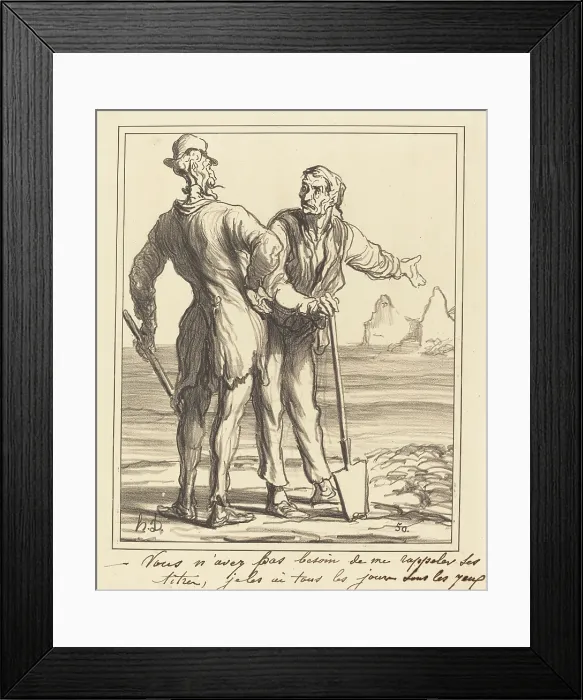 Framed Print : Vous n'avez pas besoin de me rappeler ses titres... 1871. Creator: Honore Daumier. Vous n'avez pas besoin de me rappeler ses titres... 1871. Creator: Honore Daumier Framed Print : Vous n'avez pas besoin de me rappeler ses titres... 1871. Creator: Honore Daumier. Vous n'avez pas besoin de me rappeler ses titres... 1871. Creator: Honore Daumier