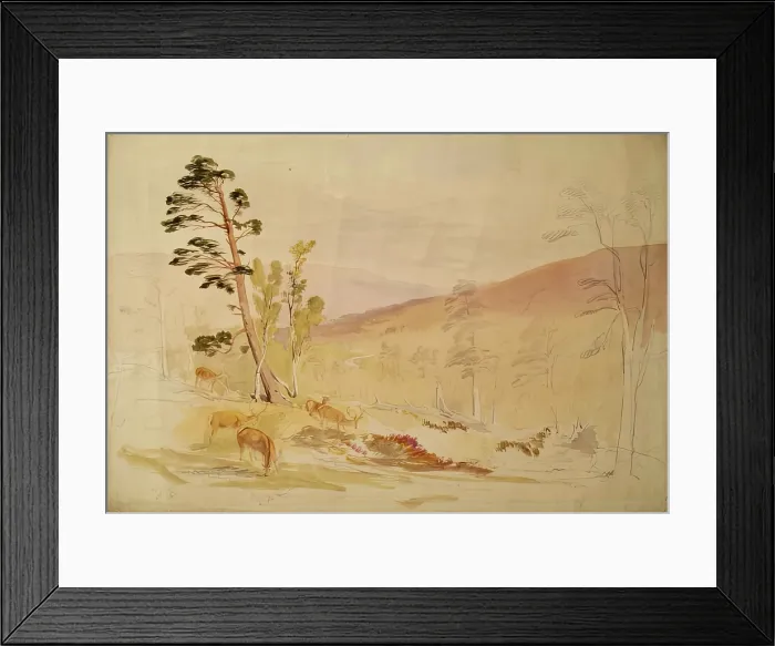 Framed Print : In the Lui More, 1844. Creator: James William Giles Framed Print : In the Lui More, 1844. Creator: James William Giles