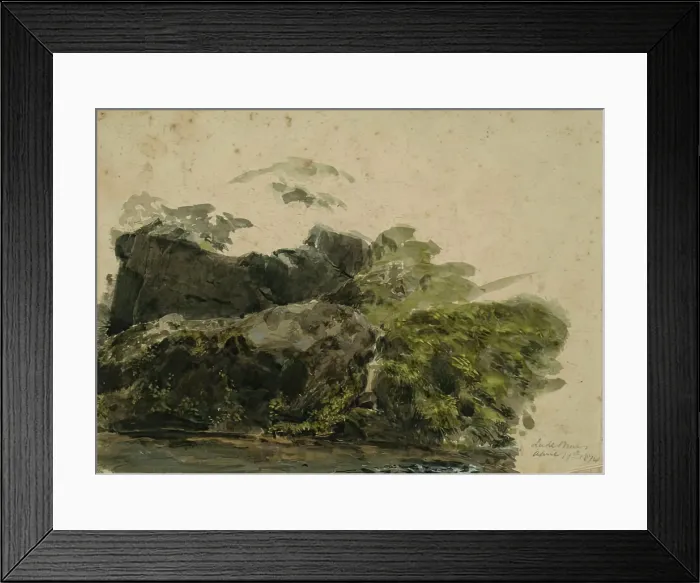 Framed Print : Lade Maes, 1874. Creator: Colin Bent Phillip Framed Print : Lade Maes, 1874. Creator: Colin Bent Phillip