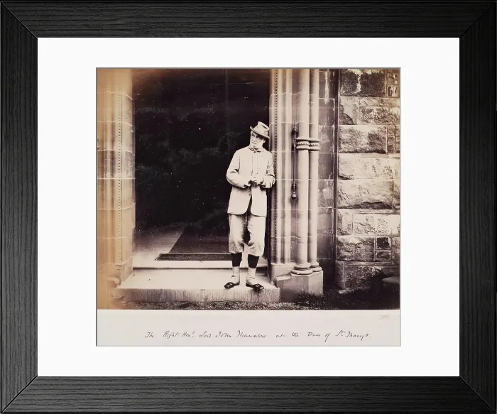 Framed Print : Lord John Manners at St Marys, from an album compiled by Sir John Everett Millais. Creator: Unknown Framed Print : Lord John Manners at St Marys, from an album compiled by Sir John Everett Millais. Creator: Unknown