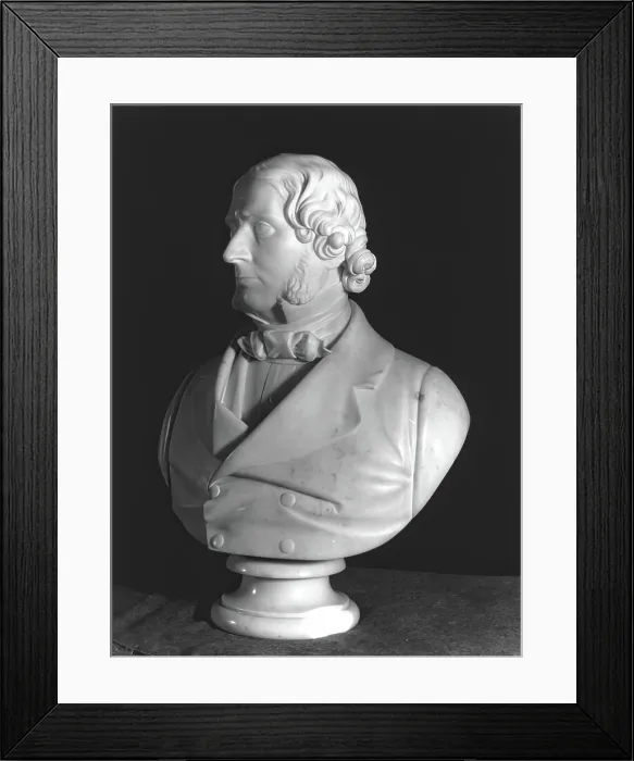 Framed Print : William Dyce RA, c1864. Creator: Edgar Papworth Framed Print : William Dyce RA, c1864. Creator: Edgar Papworth