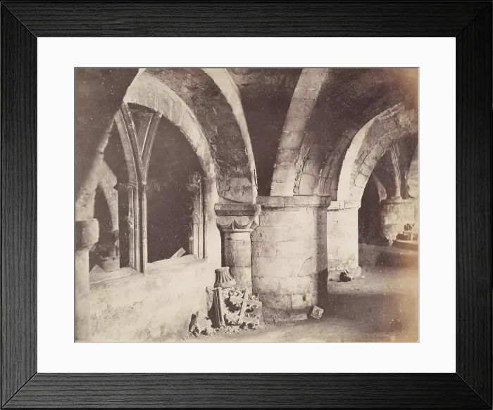 Framed Print : Church Interior, from an album compiled by Sir John Everett Millais. Creator: Unknown Framed Print : Church Interior, from an album compiled by Sir John Everett Millais. Creator: Unknown
