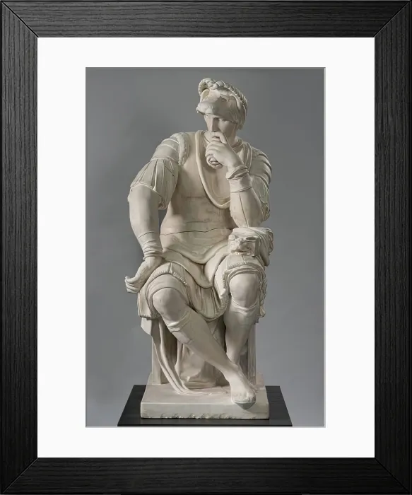 Framed Print : Lorenzo de Medici, 1525-1549. Creator: Michelangelo Buonarroti Framed Print : Lorenzo de Medici, 1525-1549. Creator: Michelangelo Buonarroti