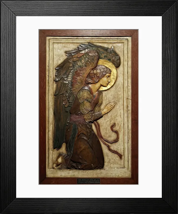 Framed Print : Angel, c1890. Creator: Robert Anning Bell Framed Print : Angel, c1890. Creator: Robert Anning Bell