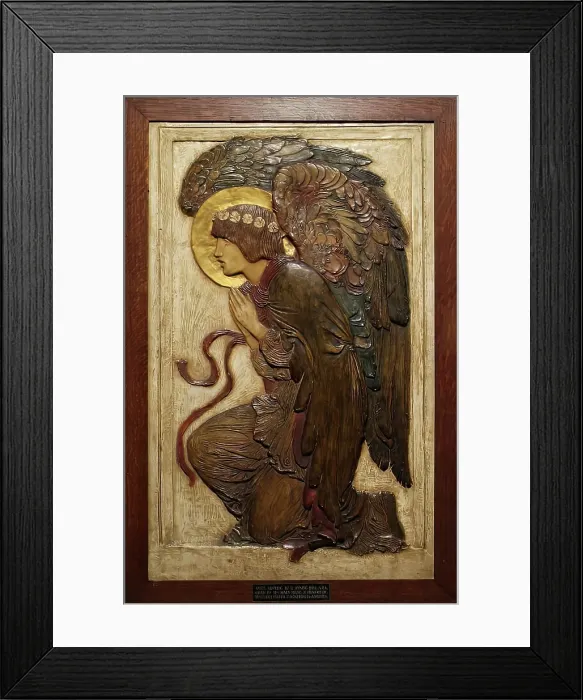 Framed Print : Angel, c1890. Creator: Robert Anning Bell