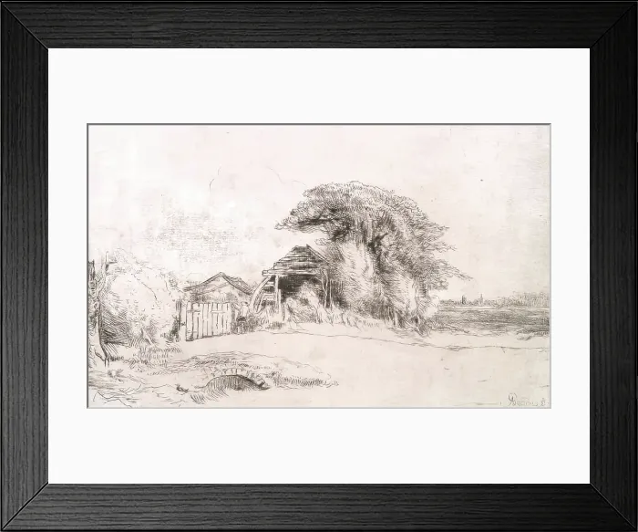 Framed Print : Peckham Rye, c1826. Creator: Andrew Geddes Framed Print : Peckham Rye, c1826. Creator: Andrew Geddes