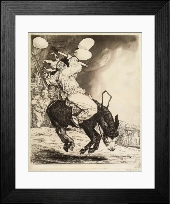 Framed Print : The Cortes Of Death, 1902. Creator: William Strang Framed Print : The Cortes Of Death, 1902. Creator: William Strang