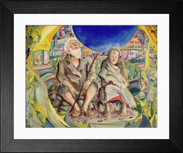 Framed Print : The Well of the Saints (from Sean O'Casey's play). Creator: James Bridie. The Well of the Saints (from Sean O'Casey's play). Creator: James Bridie Framed Print : The Well of the Saints (from Sean O'Casey's play). Creator: James Bridie. The Well of the Saints (from Sean O'Casey's play). Creator: James Bridie