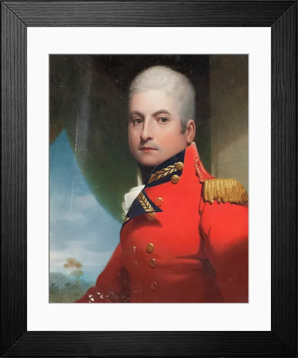 Framed Print : George, Fifth Duke of Gordon. Creator: Andrew Robertson Framed Print : George, Fifth Duke of Gordon. Creator: Andrew Robertson