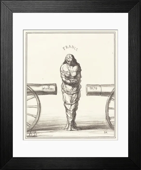 Framed Print : Histoire d'un regne, 1870. Creator: Honore Daumier. Histoire d'un regne, 1870. Creator: Honore Daumier Framed Print : Histoire d'un regne, 1870. Creator: Honore Daumier. Histoire d'un regne, 1870. Creator: Honore Daumier