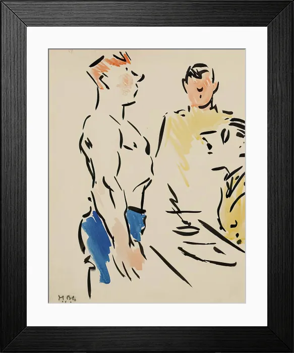 Framed Print : The Army Medical, c1915. Creator: Francis Campbell Bolleau Cadell Framed Print : The Army Medical, c1915. Creator: Francis Campbell Bolleau Cadell
