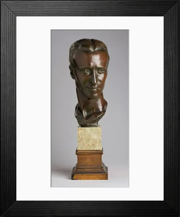 Framed Print : George Henry, 1888. Creator: James Pittendrigh MacGillivray Framed Print : George Henry, 1888. Creator: James Pittendrigh MacGillivray