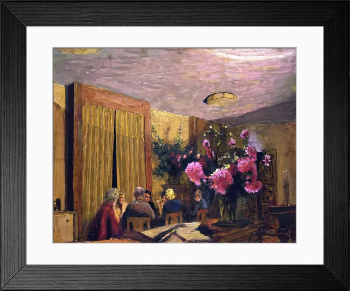 Framed Print : La Partie de Cartes, c1928. Creator: Edouard Vuillard Framed Print : La Partie de Cartes, c1928. Creator: Edouard Vuillard