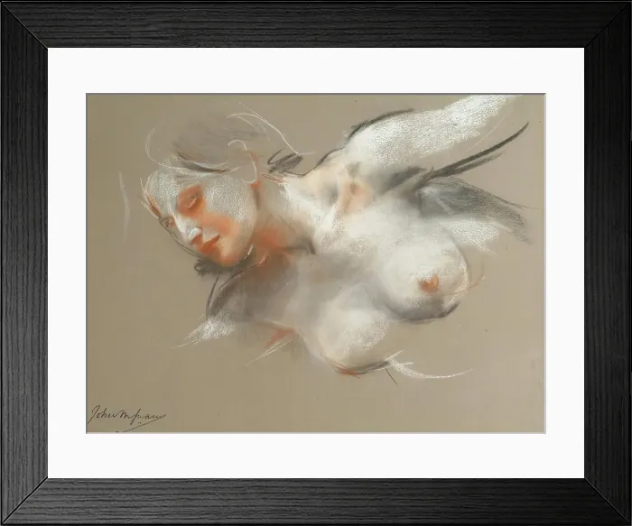 Framed Print : Study for Diana. Creator: John MacAllan Swan Framed Print : Study for Diana. Creator: John MacAllan Swan