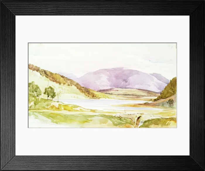 Framed Print : Loch Pitulish, c1840s. Creator: John Phillip Framed Print : Loch Pitulish, c1840s. Creator: John Phillip