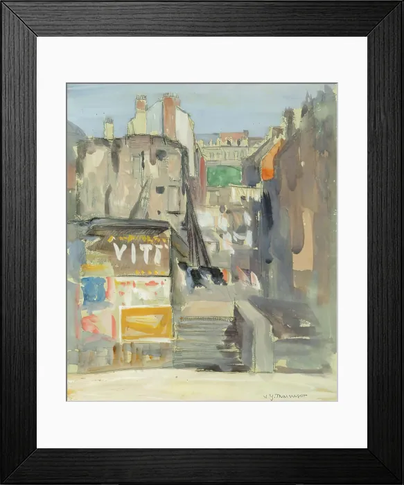 Framed Print : Houses Boulogne, c1880-1920. Creator: William York Macgregor Framed Print : Houses Boulogne, c1880-1920. Creator: William York Macgregor