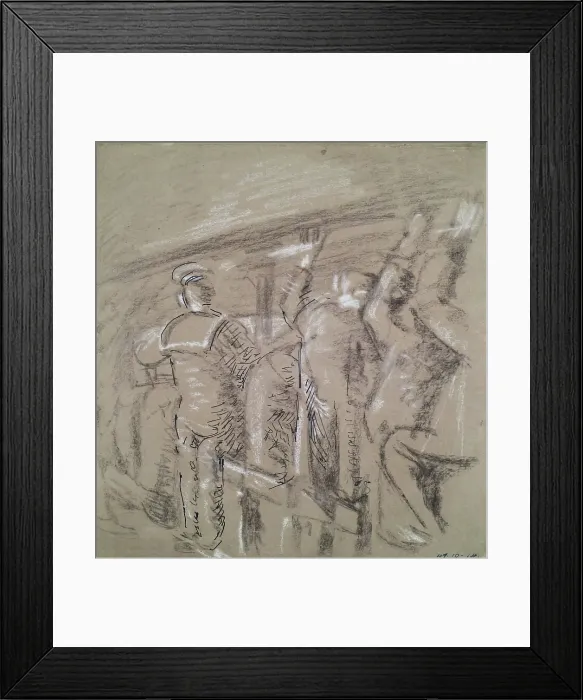 Framed Print : Gallery of the Old Mogul, c1899. Creator: Walter Richard Sickert Framed Print : Gallery of the Old Mogul, c1899. Creator: Walter Richard Sickert