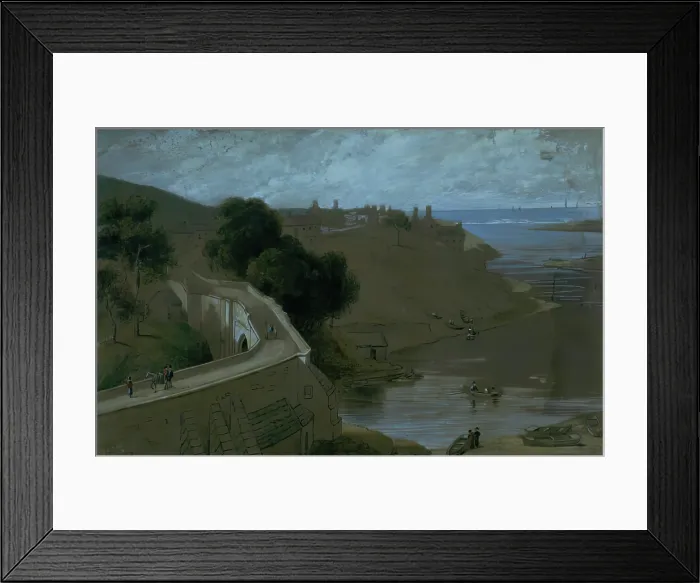 Framed Print : The Bridge of Don, Aberdeen, c1800-1830. Creator: William Daniell Framed Print : The Bridge of Don, Aberdeen, c1800-1830. Creator: William Daniell