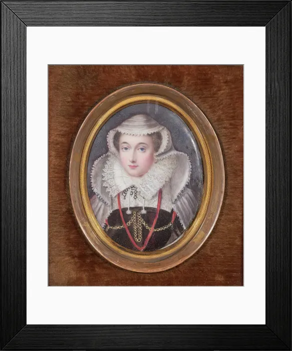 Framed Print : Mary Queen of Scots. Creator: Henry Bone Framed Print : Mary Queen of Scots. Creator: Henry Bone