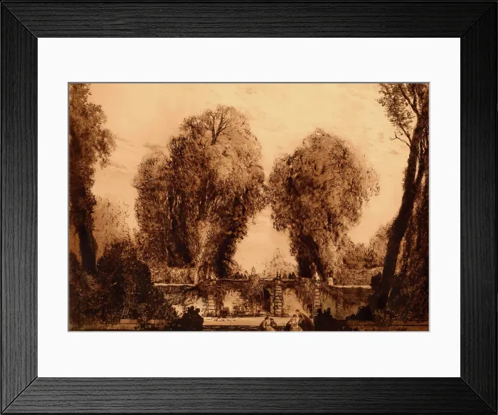 Framed Print : Paysage d'autrefois, c1880-1940. Creator: Gaston De Latenay. Paysage d'autrefois, c1880-1940. Creator: Gaston De Latenay Framed Print : Paysage d'autrefois, c1880-1940. Creator: Gaston De Latenay. Paysage d'autrefois, c1880-1940. Creator: Gaston De Latenay