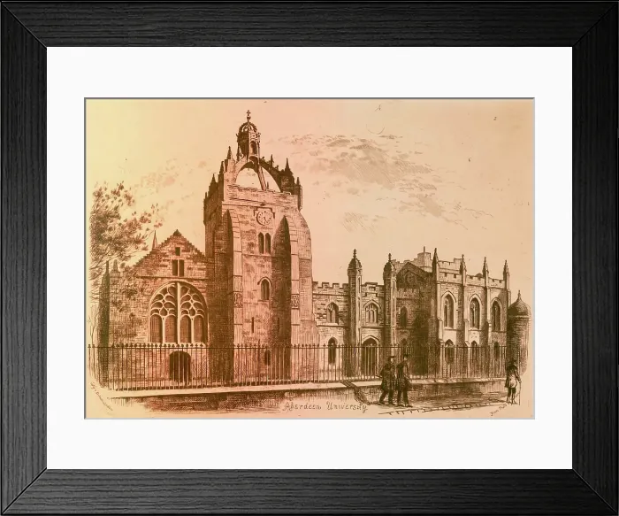 Framed Print : Aberdeen University (King's College), c1900s. Creator: Unknown. Aberdeen University (King's College), c1900s. Creator: Unknown Framed Print : Aberdeen University (King's College), c1900s. Creator: Unknown. Aberdeen University (King's College), c1900s. Creator: Unknown