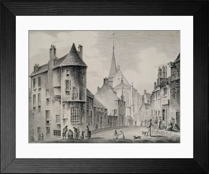Framed Print : Wallace Nook, Aberdeen, 1801. Creator: Unknown Framed Print : Wallace Nook, Aberdeen, 1801. Creator: Unknown