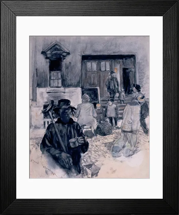 Framed Print : Chinatown, San Francisco, c1900-1906. Creator: George Leslie Hunter
