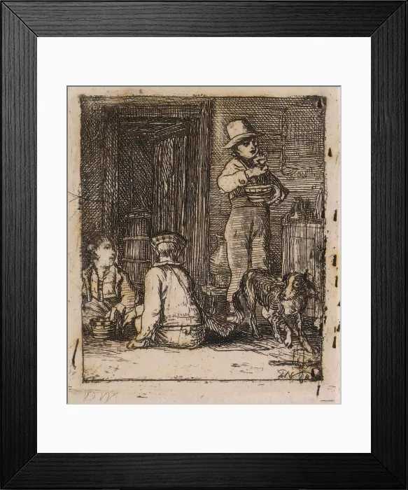 Framed Print : Three Boys, c1813. Creator: David Wilkie Framed Print : Three Boys, c1813. Creator: David Wilkie