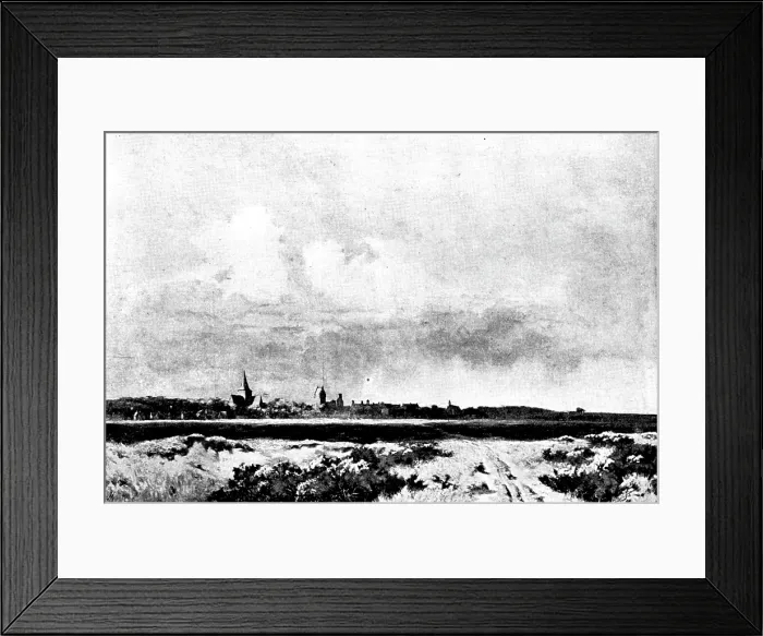 Framed Print : Pictures from the New Gallery: Dornoch - A. J. Ryle, 1895. Creator: Unknown Framed Print : Pictures from the New Gallery: Dornoch - A. J. Ryle, 1895. Creator: Unknown