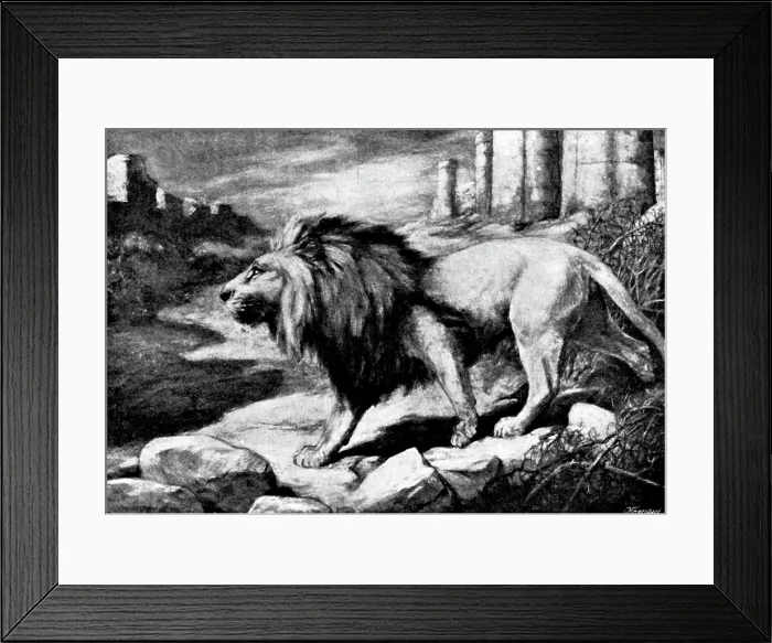 Framed Print : Pictures from the New Gallery: Lord of the City - Harry Dixon, 1895. Creator: George Meisenbach Framed Print : Pictures from the New Gallery: Lord of the City - Harry Dixon, 1895. Creator: George Meisenbach