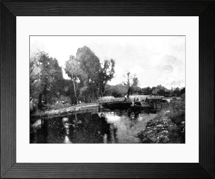 Framed Print : Pictures from the Royal Academy: England's Canals; Kennet and Avon - D. Murray, A.R.A. 1895 Framed Print : Pictures from the Royal Academy: England's Canals; Kennet and Avon - D. Murray, A.R.A. 1895
