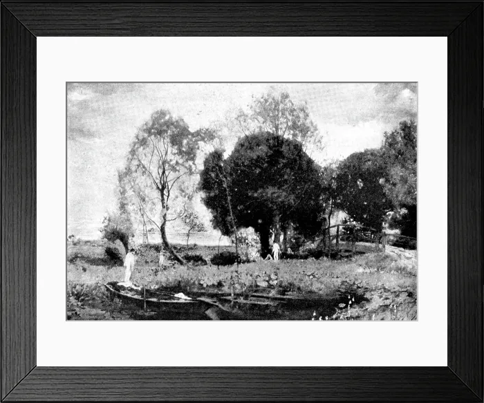 Framed Print : Pictures from the Royal Academy: In Summer-Time - D. Murray, A.R.A. 1895. Creator: Unknown Framed Print : Pictures from the Royal Academy: In Summer-Time - D. Murray, A.R.A. 1895. Creator: Unknown