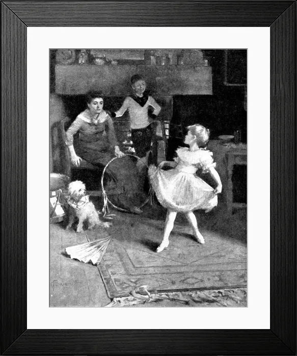 Framed Print : Pictures from the Royal Academy: Firefly - Mrs. Stanhope Forbes, 1895. Creator: Unknown Framed Print : Pictures from the Royal Academy: Firefly - Mrs. Stanhope Forbes, 1895. Creator: Unknown