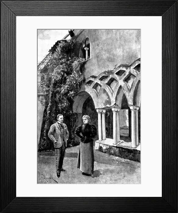 Framed Print : Adam Johnstone's Son: A silence followed...warm blood mantled softly in the girl's fair cheeks Framed Print : Adam Johnstone's Son: A silence followed...warm blood mantled softly in the girl's fair cheeks