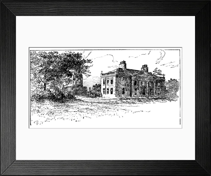 Framed Print : The Boswell Centenary: Auchinleck, Ayrshire, the birthplace of Boswell, 1895. Creator: Unknown Framed Print : The Boswell Centenary: Auchinleck, Ayrshire, the birthplace of Boswell, 1895. Creator: Unknown