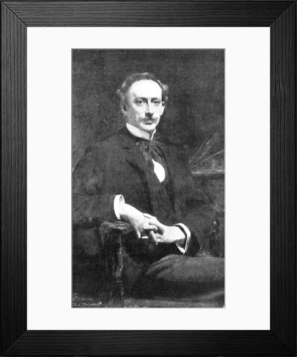 Framed Print : Pictures from the Royal Academy: Arthur Hacker, Esq. A.R.A. Solomon J. Solomon, 1895. Creator: George Meisenbach Framed Print : Pictures from the Royal Academy: Arthur Hacker, Esq. A.R.A. Solomon J. Solomon, 1895. Creator: George Meisenbach