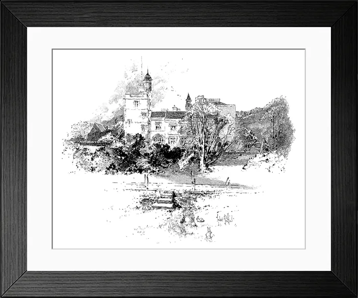 Framed Print : The Duke and Duchess of York at Sheffield: The Farm: the Duke of Norfolk's residence, 1895 Framed Print : The Duke and Duchess of York at Sheffield: The Farm: the Duke of Norfolk's residence, 1895