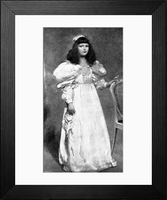 Framed Print : Beautiful Children at the Grafton Gallery: Muriel Wylie Hill - E. A. Walton, A.R.S.A. 1895. Creator: George Meisenbach Framed Print : Beautiful Children at the Grafton Gallery: Muriel Wylie Hill - E. A. Walton, A.R.S.A. 1895. Creator: George Meisenbach