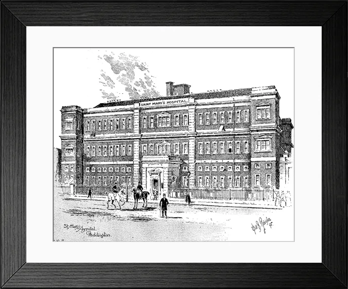 Framed Print : St. Mary's Hospital, Paddington, 1895. Creator: Carl Hentschel. St. Mary's Hospital, Paddington, 1895. Creator: Carl Hentschel Framed Print : St. Mary's Hospital, Paddington, 1895. Creator: Carl Hentschel. St. Mary's Hospital, Paddington, 1895. Creator: Carl Hentschel