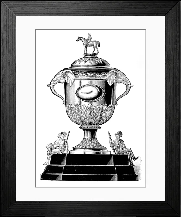 Framed Print : The Buluwayo Spring Handicap Challenge Cup, 1895. Creator: Unknown Framed Print : The Buluwayo Spring Handicap Challenge Cup, 1895. Creator: Unknown