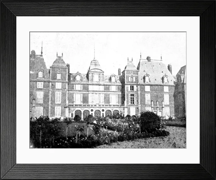 Framed Print : The Duc d'Aosta's Marriage with Princess Helene of Orleans: portion of the Chateau d'Eu, 1895 Framed Print : The Duc d'Aosta's Marriage with Princess Helene of Orleans: portion of the Chateau d'Eu, 1895