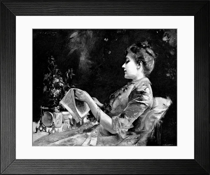 Framed Print : After The Ball - G. L. Seymour, 1895. Creator: P Naumann Framed Print : After The Ball - G. L. Seymour, 1895. Creator: P Naumann