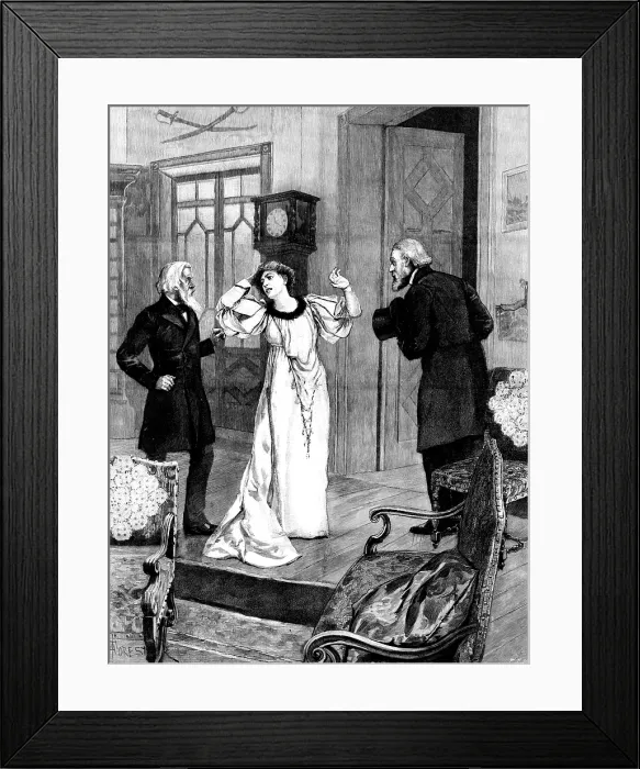 Framed Print : Madame Sarah Bernhardt as Magda in Sudermann's play 'Heimat, ' at Daly's Theatre, 1895 Framed Print : Madame Sarah Bernhardt as Magda in Sudermann's play 'Heimat, ' at Daly's Theatre, 1895