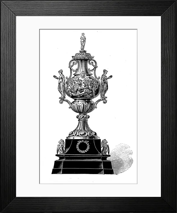 Framed Print : The Manchester Cup, 1895. Creator: Unknown Framed Print : The Manchester Cup, 1895. Creator: Unknown