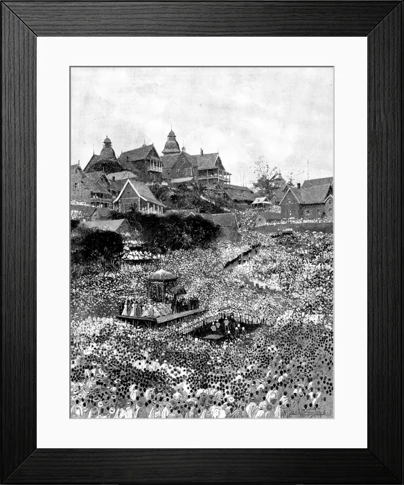Framed Print : The Queen of Madagascar's Proclamation to her people, 1895. Creator: George Meisenbach. The Queen of Madagascar's Proclamation to her people, 1895. Creator: George Meisenbach Framed Print : The Queen of Madagascar's Proclamation to her people, 1895. Creator: George Meisenbach. The Queen of Madagascar's Proclamation to her people, 1895. Creator: George Meisenbach